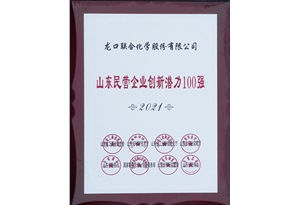 山東民營企業(yè)創(chuàng)新潛力100強